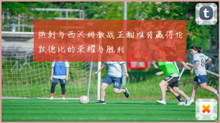 热刺与西汉姆激战正酣谁将赢得伦敦德比的荣耀与胜利